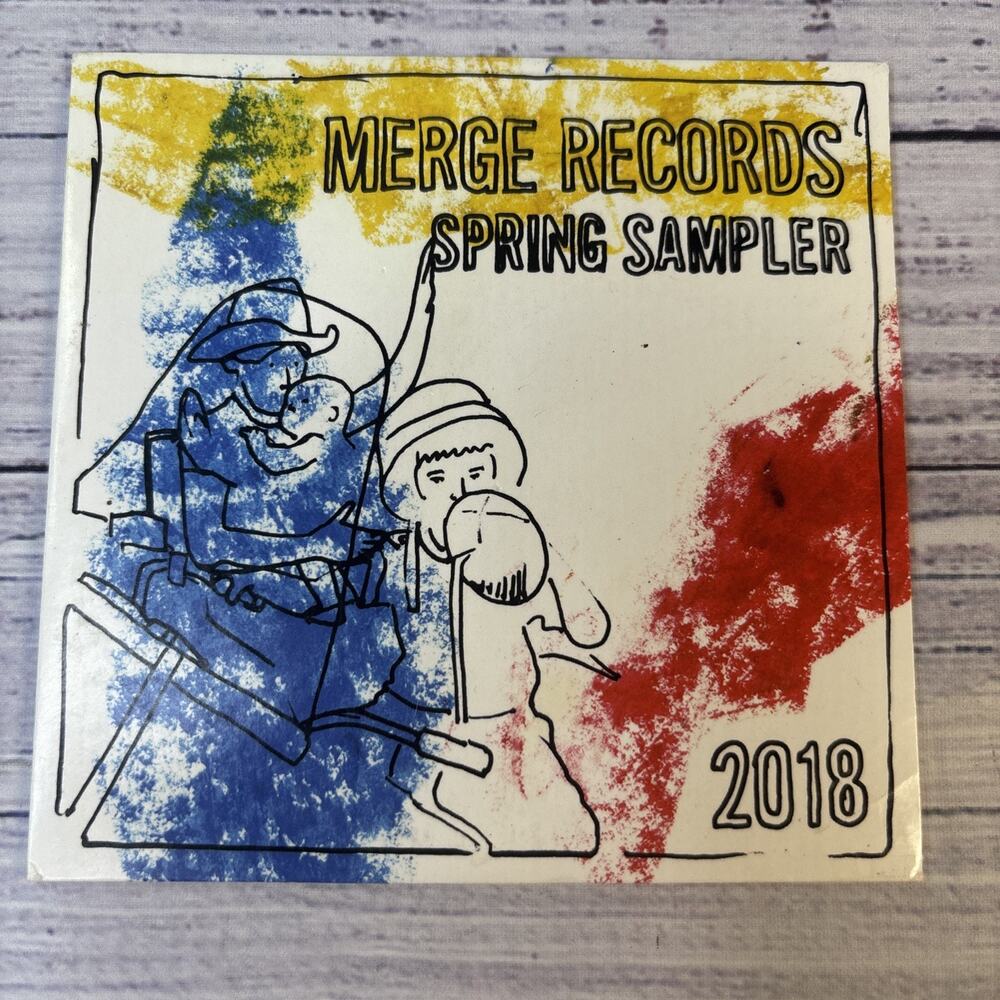Merge Records Spring Sampler 2018 Promo CD Superchunk Ought Wye Oak Cardboard